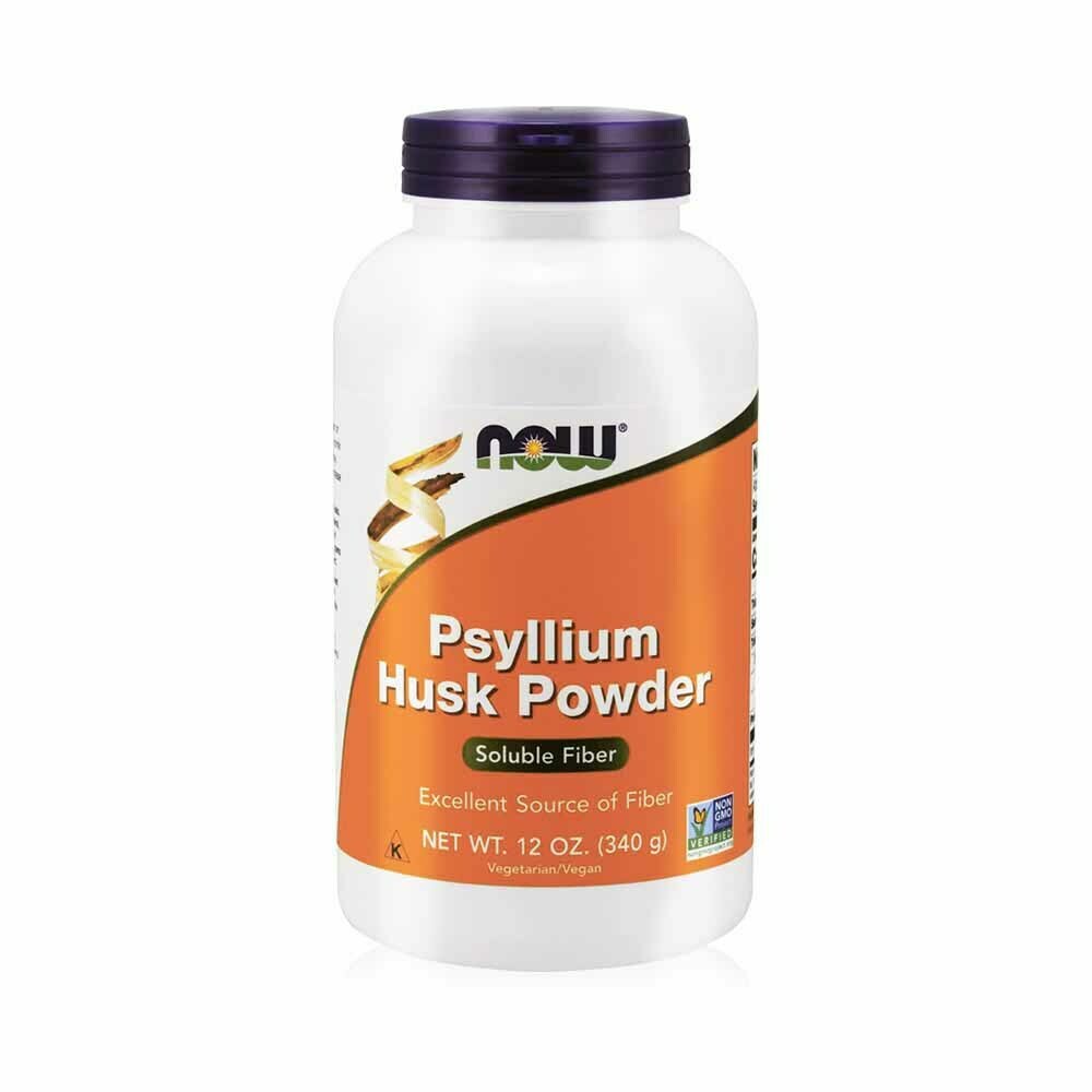 【NOW】 洋車前子粉1瓶(340公克)/增加飽足感、排便順暢/Psylliun husk powder