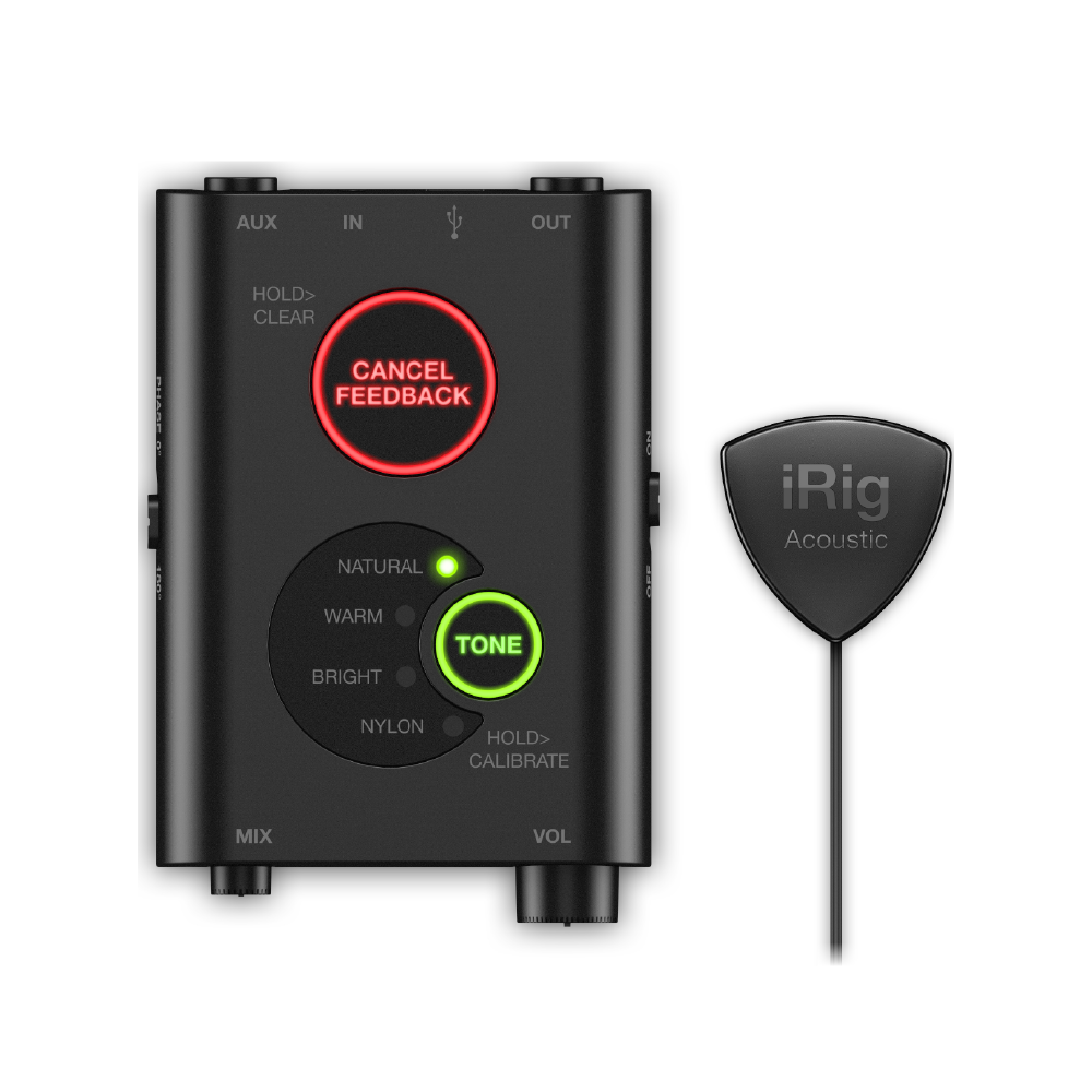IK Multimedia IK Multimedia / iRig Acoustic Stage 木吉他錄音麥克風組 — 三峽吉他 / Bass｜YA! 玩音樂
