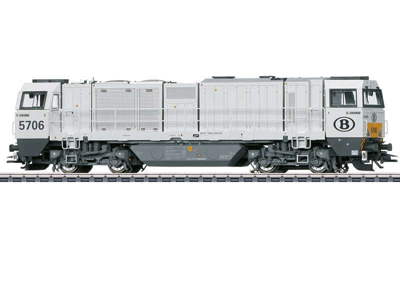 Marklin 37297 HO規 Class G 2000 BB Vossloh Diesel Locomotive 數位音效柴油車