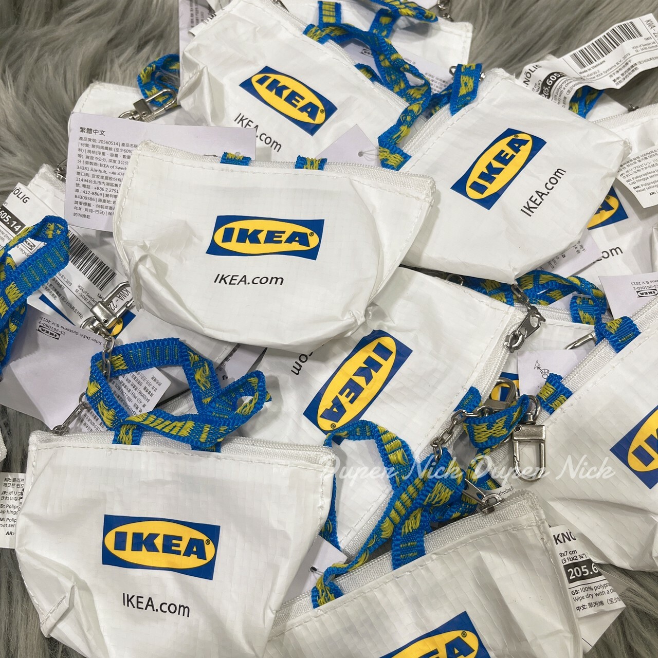 IKEA 迷尼小購物袋 零錢包