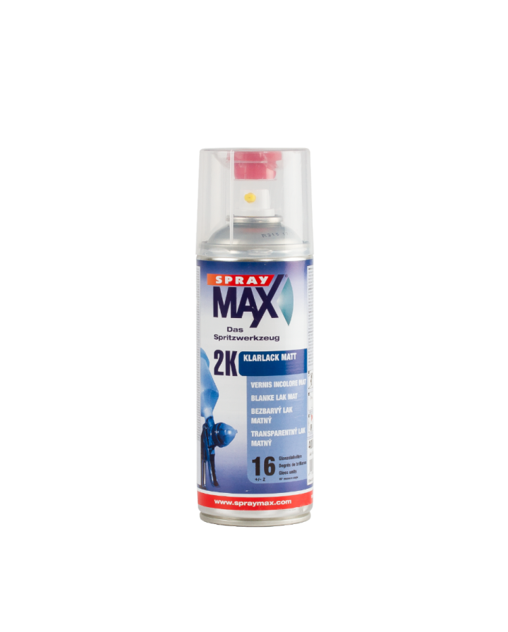 Spraymax™ 2K clear coat 高強度雙劑型 冷烤漆/凡尼斯 400ml