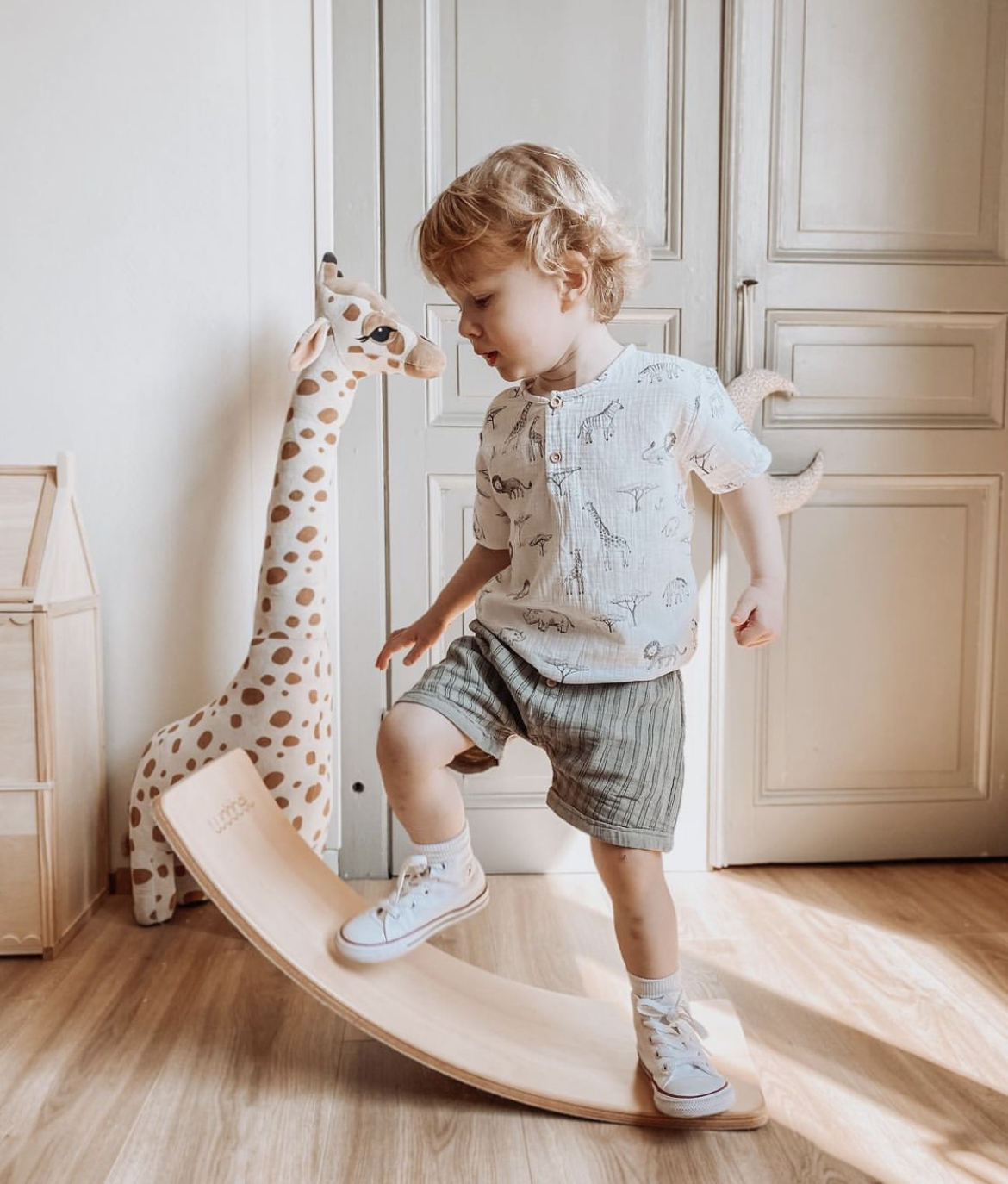 Wobbel Starter平衡板-透明漆