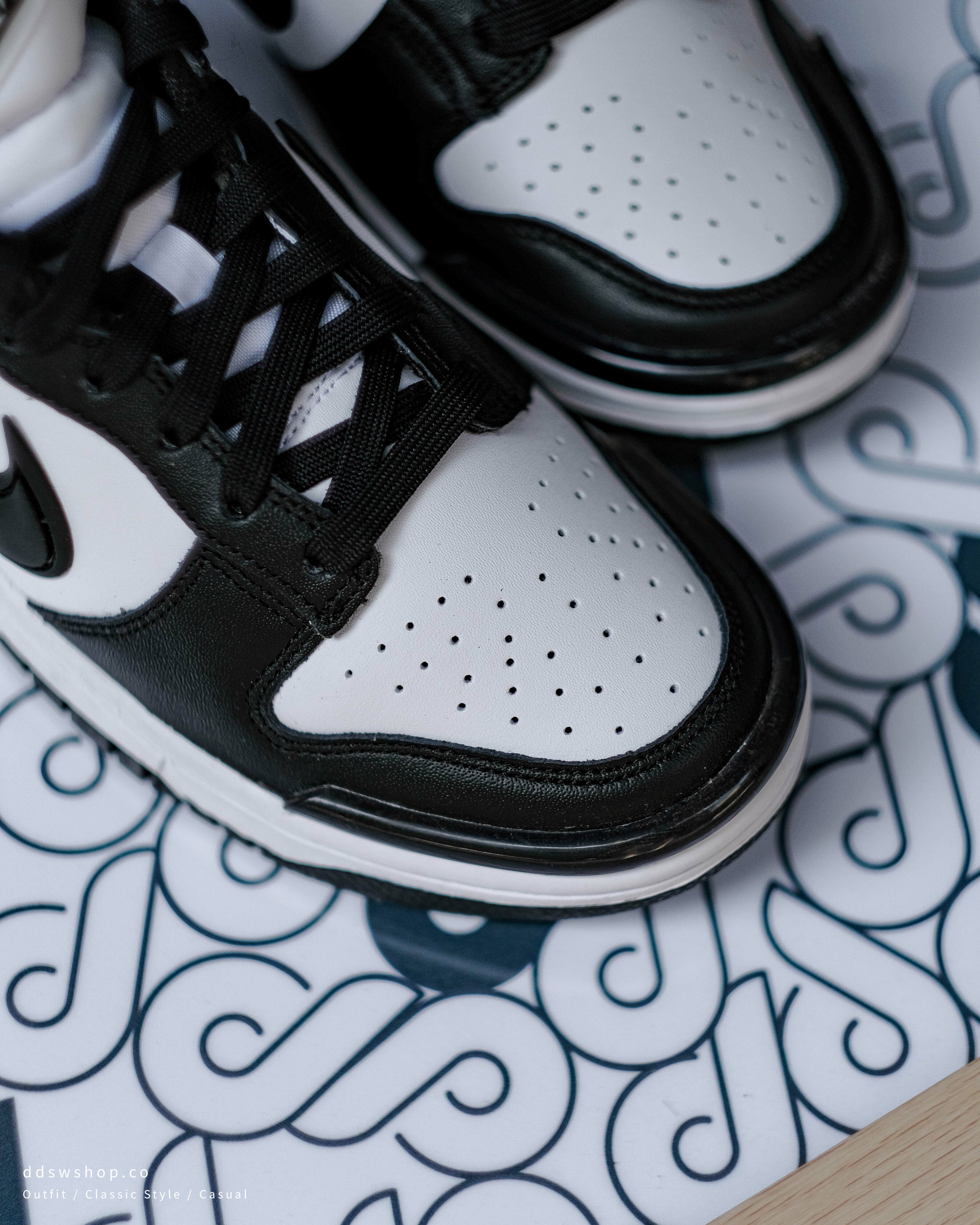 W Nike Dunk Low "Twist Panda" Ambush平替款  黑白 DZ2794-001
