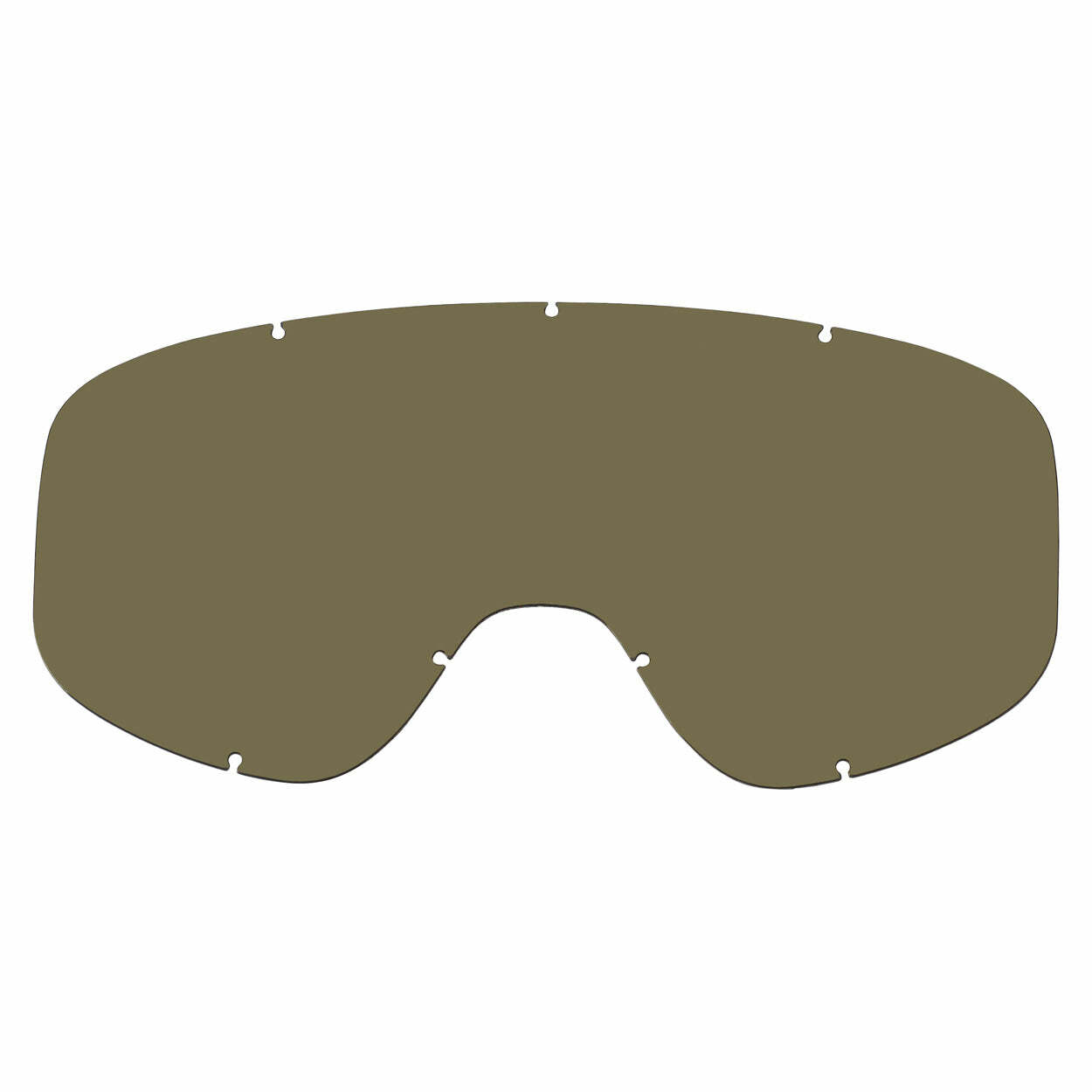 Biltwell Moto 2.0 風鏡 專用鏡片 - 電鍍金