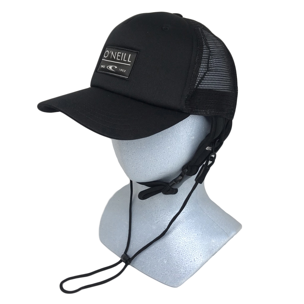 O'Neill 黑色鴨舌帽網帽