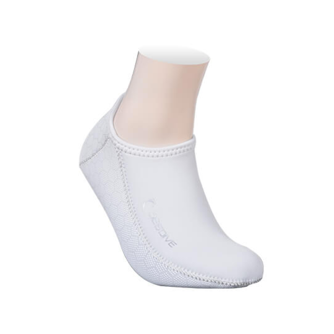 ▲現貨-Bestdive 3mm 保暖超彈布面 短筒襪套(白色）2026