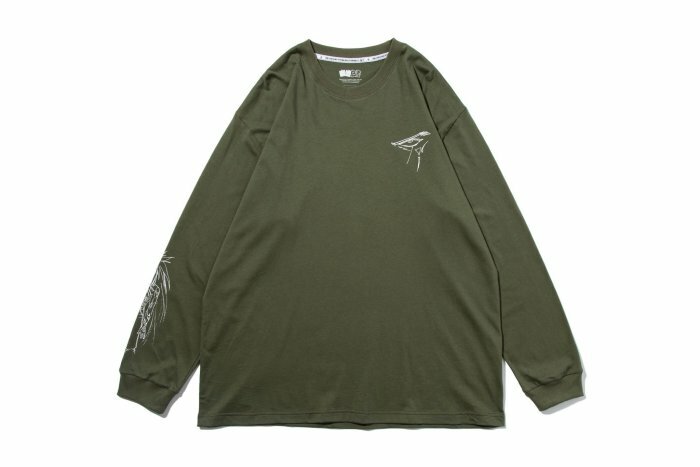 REMIX "幽遊白書 Sketch Collection 幽助 LS TEE" (Green)