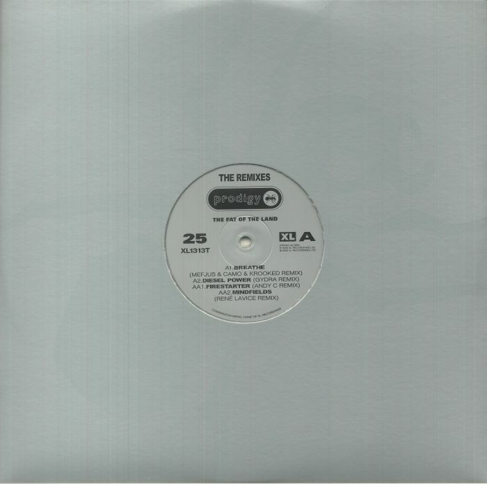 The Prodigy《The Fat Of The Land: The Remixes (25th Anniversary Edition)》（限量銀膠12"）