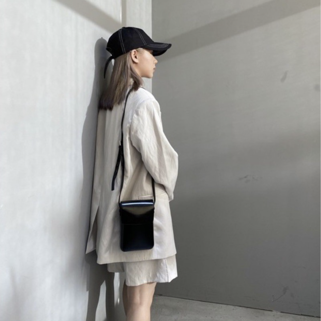 JIN UNIVERSAL (SALE) 韓國磁扣皮革小包 小包 皮革 皮革小包 磁扣 質感