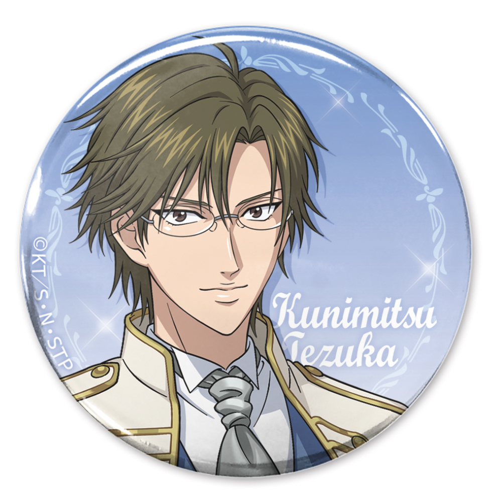 Cospa 1118 新ﾃﾆｽの王子様 描き下ろし 手塚国光 缶ﾊﾞｯｼﾞ