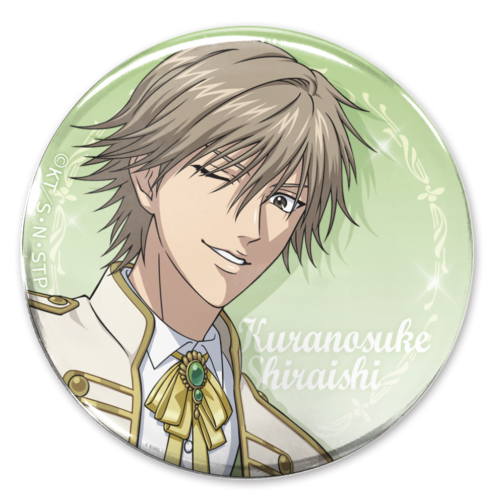 Cospa 1118 新ﾃﾆｽの王子様 描き下ろし 白石蔵ﾉ介 缶ﾊﾞｯｼﾞ