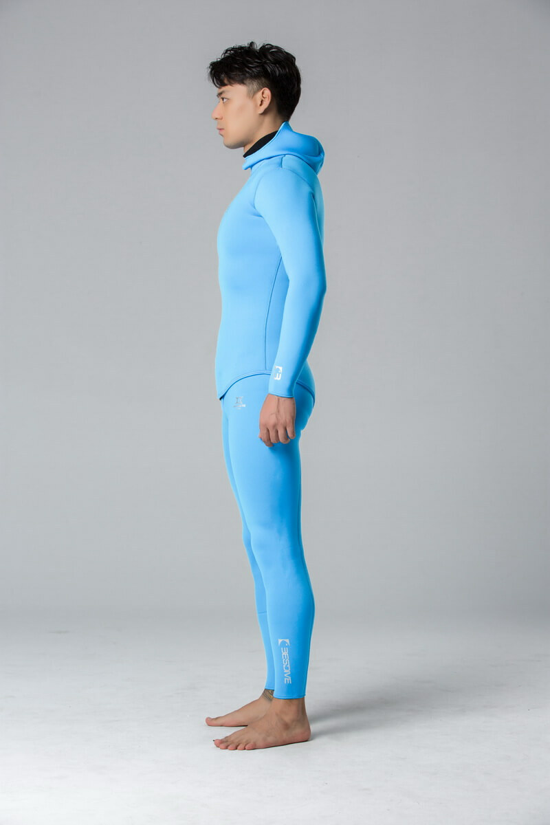 ▲預購 Bestdive 男款 藍洞系列 超彈布面防寒衣 2026