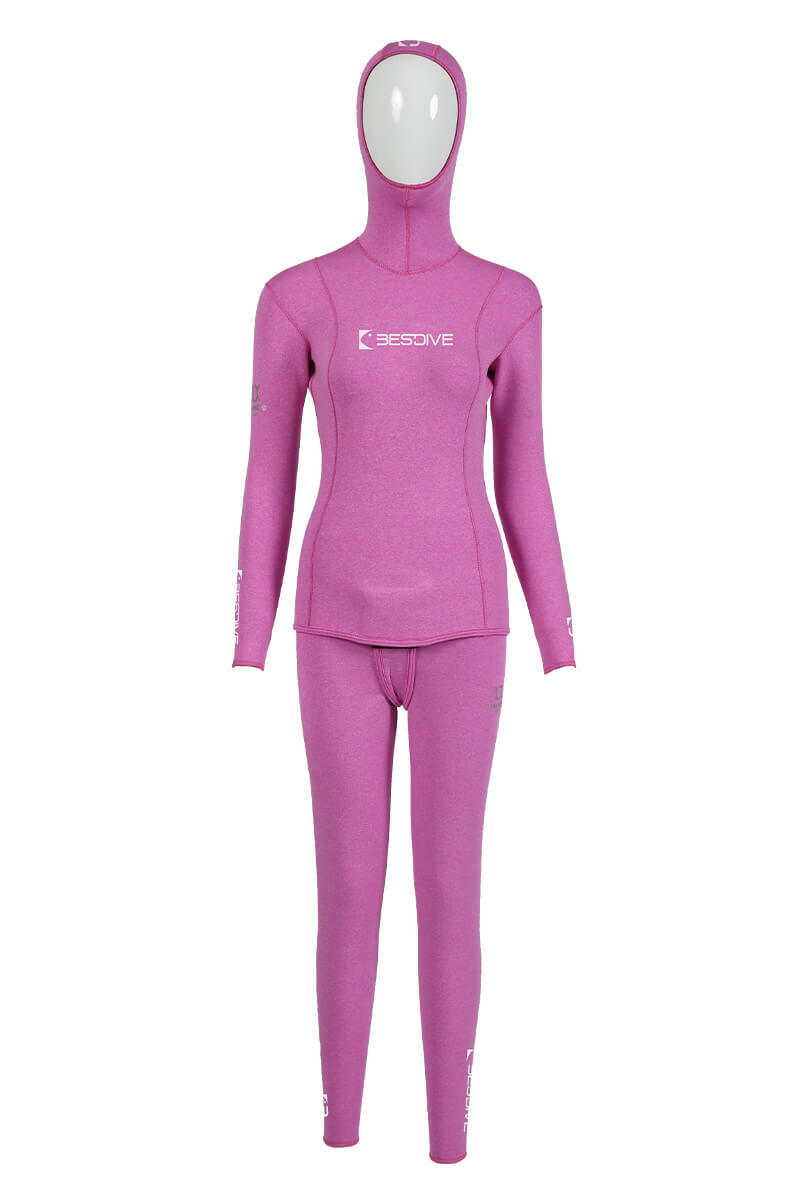 ▲預購-Bestdive 女款 藍洞系列 超彈布面防寒衣 自潛2026