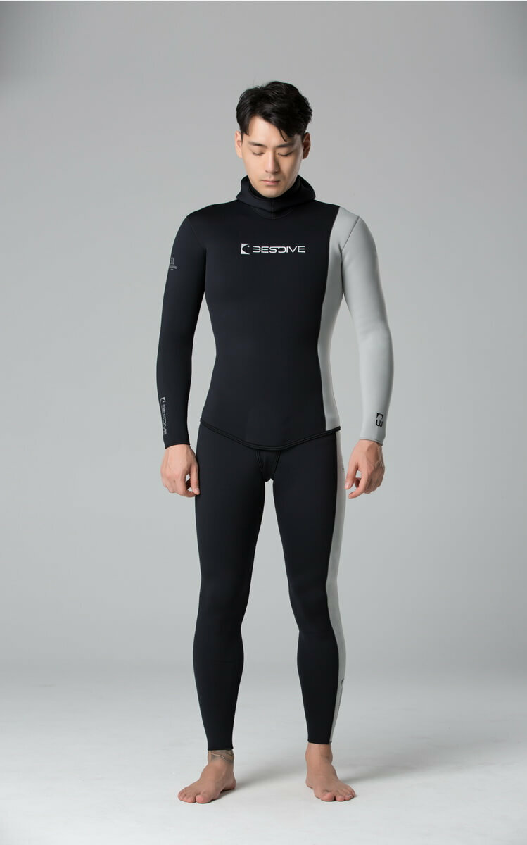 ▲預購-Bestdive 男款 藍洞太極系列 超彈布面拼色 2026