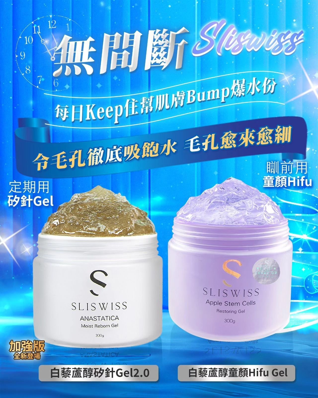 Sliwiss 皇牌矽針gel2.0 + 童顏Hifugel