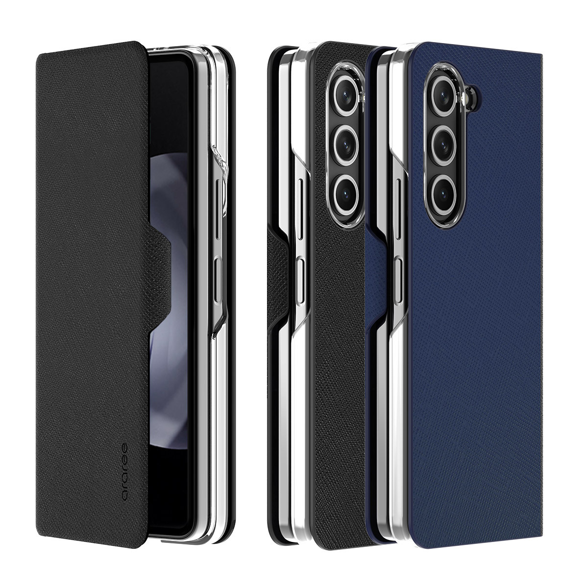 araree Bonnet Diary 皮革保護殼-Galaxy Z Fold 5 | 韓國製造 香港行貨