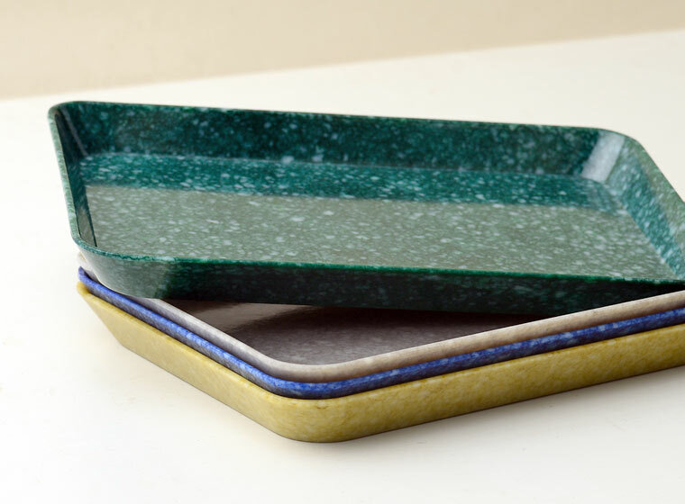 Penco 大理石紋置物收納盤 大方盤｜日本HIGHTIDE