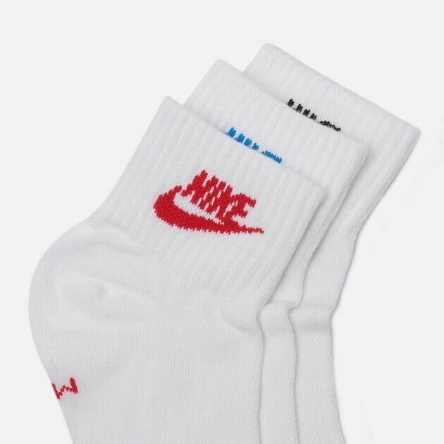 【現貨】 Nike Everyday Essential Sock 藍紅黑