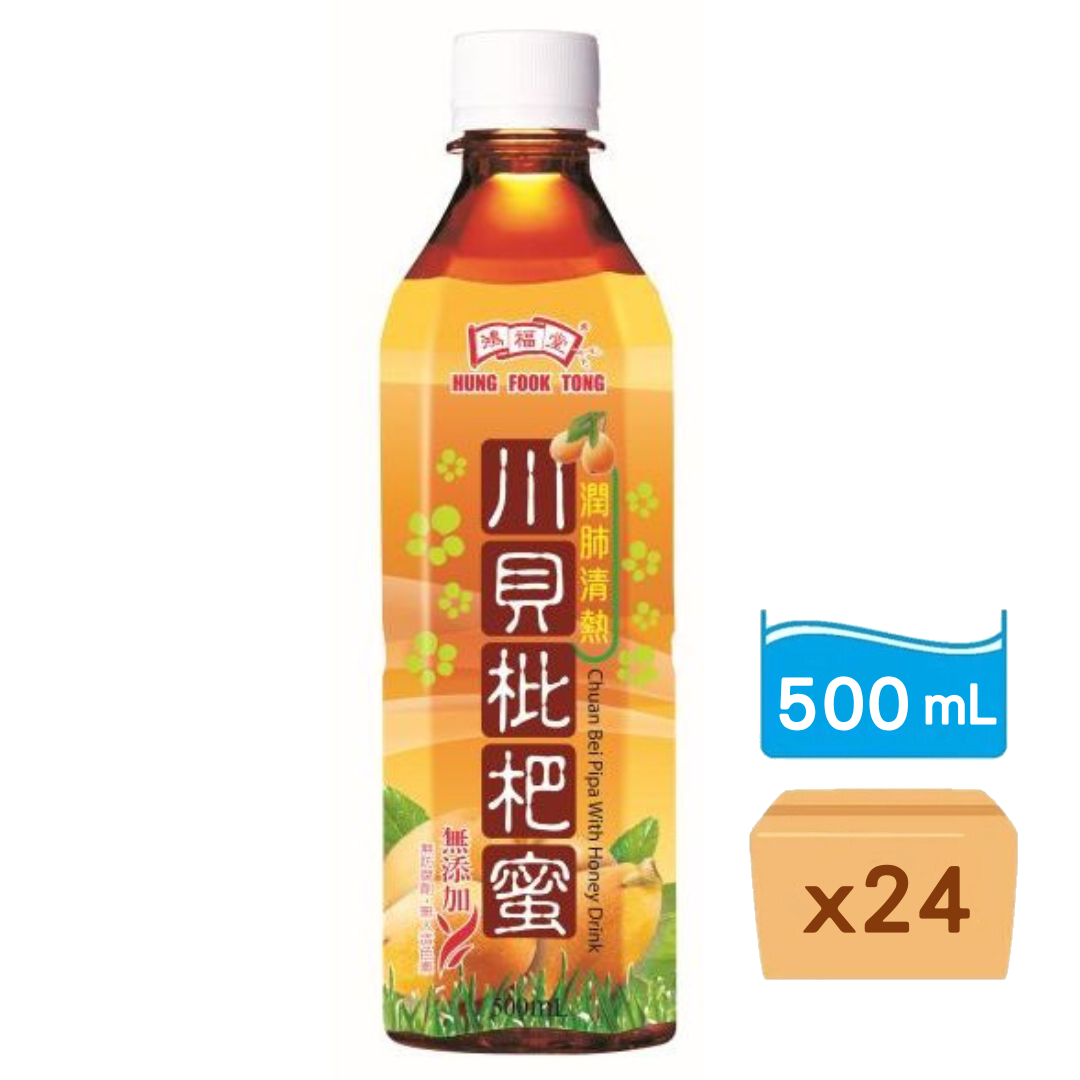 鴻福堂-川貝枇杷蜜 500ml x 24樽
