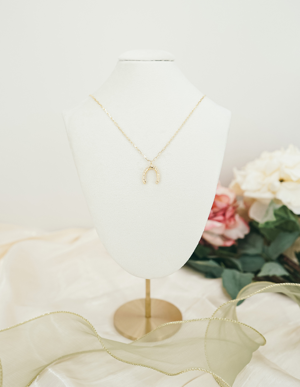 925 純銀羊角不規則項鍊