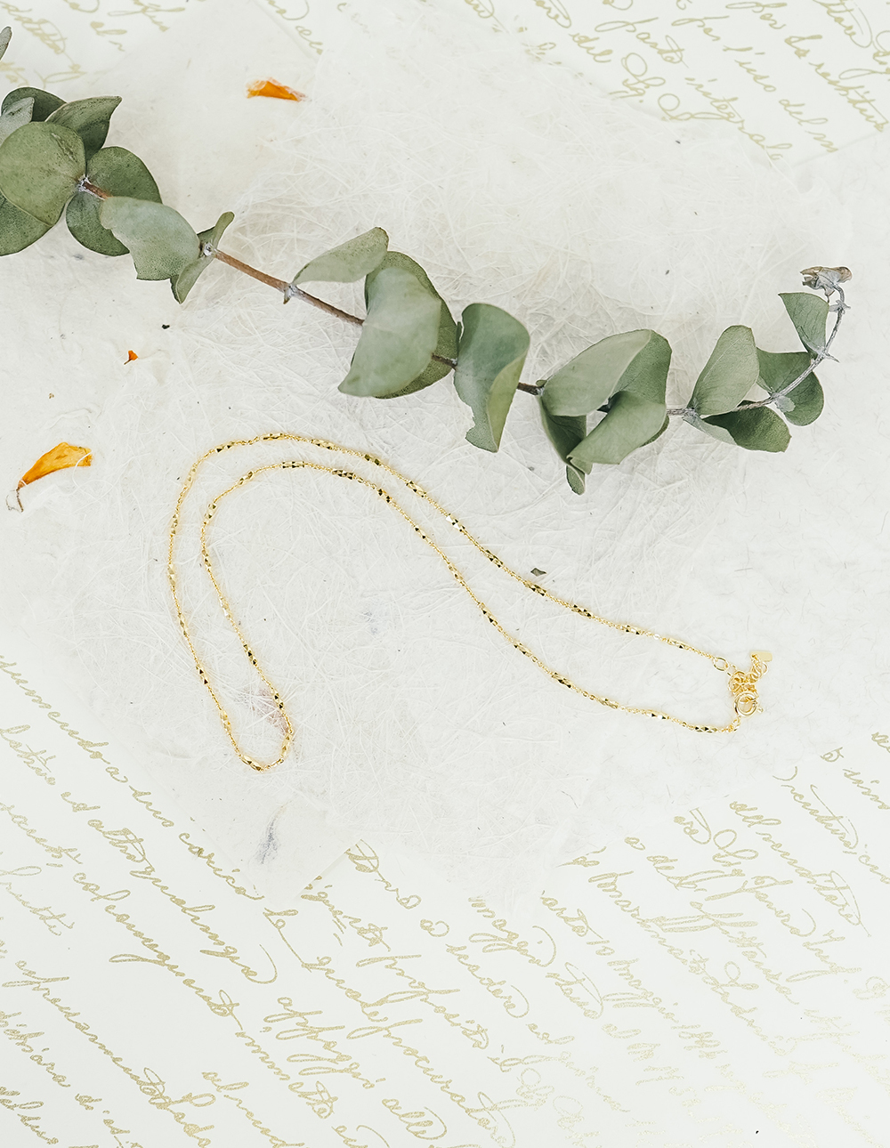 925 純銀Disco切割小方條項鍊