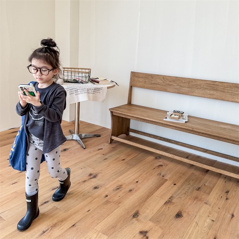 秋天珍珠奶茶內搭長褲