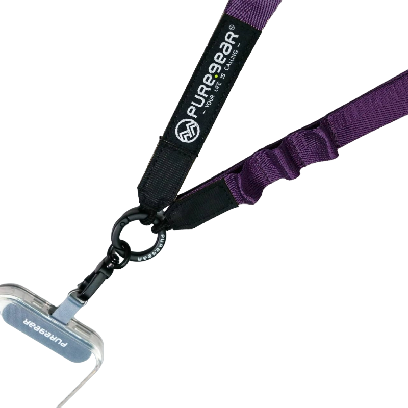 機能快扣掛繩背帶 / (亮紫)