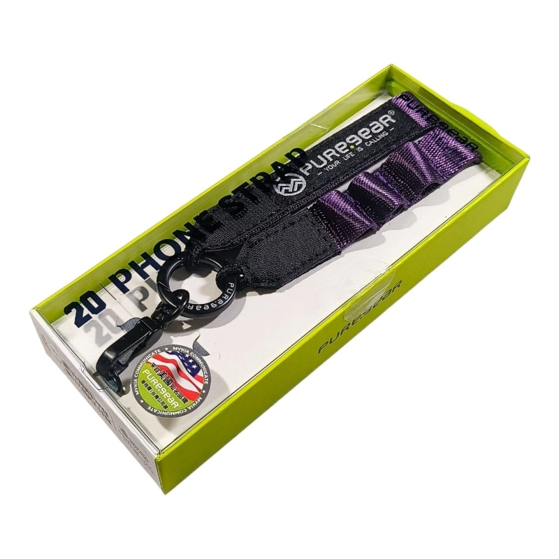 機能快扣掛繩背帶 / (亮紫)