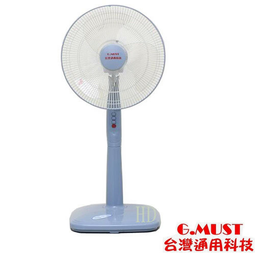 【G.MUST】台灣通用 16吋機械式冷風立扇 電扇 電風扇 (GM-1688)
