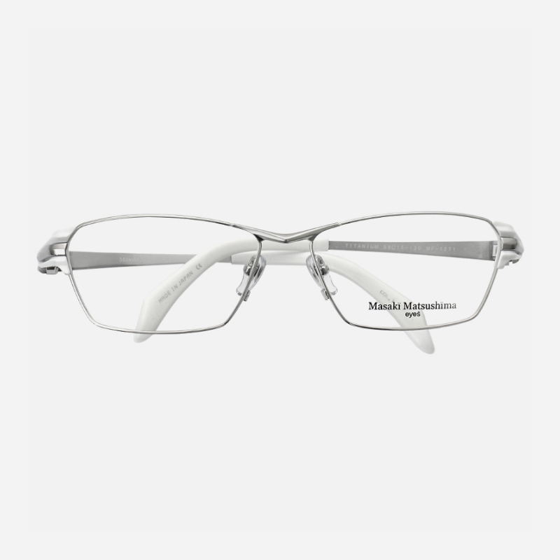 Masaki 松島正樹日本設計師品牌潮流幾何形大臉全框純鈦眼鏡MF 