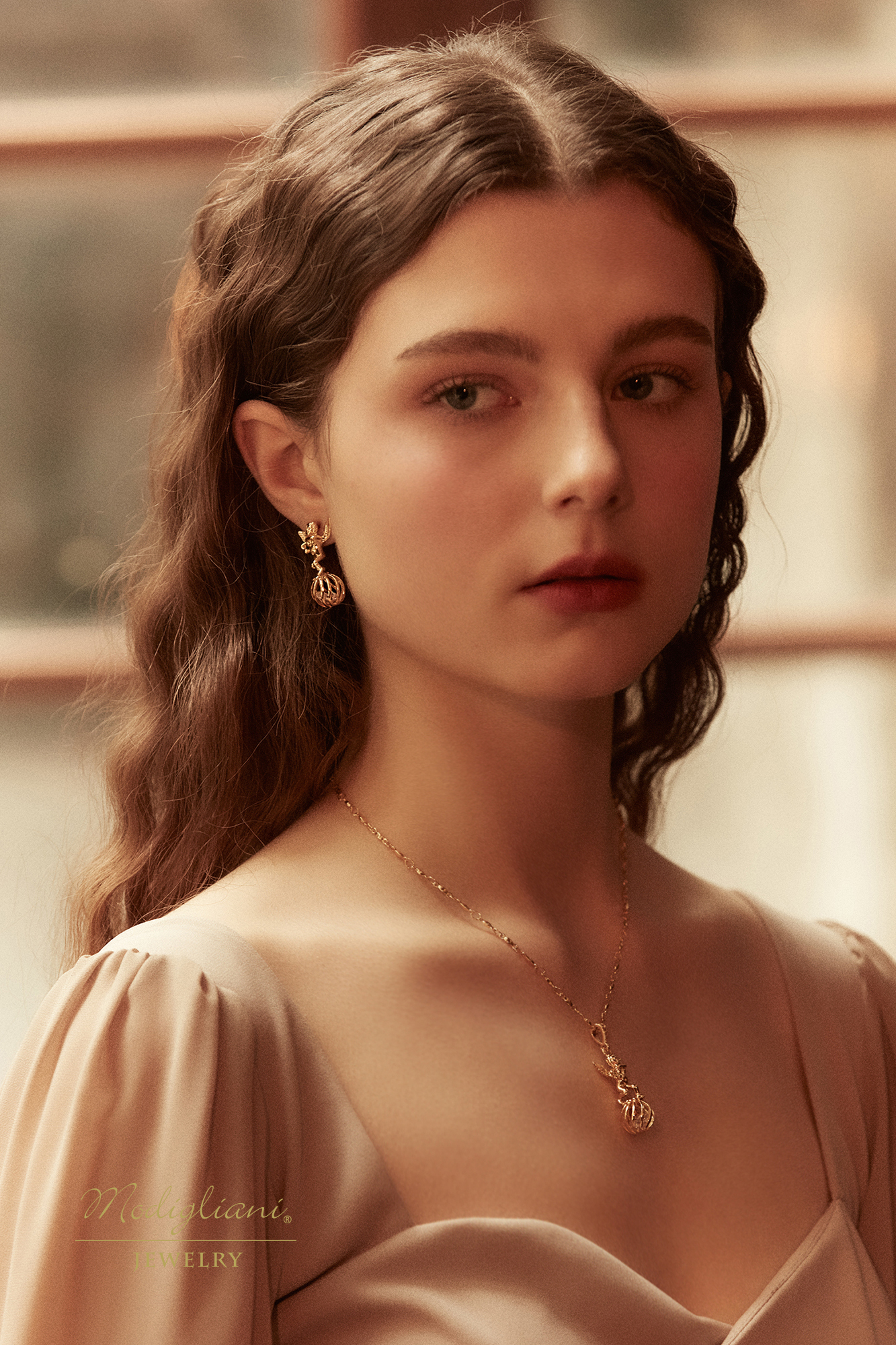 黃銅飾品,黃銅,天使,氣質,項鍊,18K金,鋯石