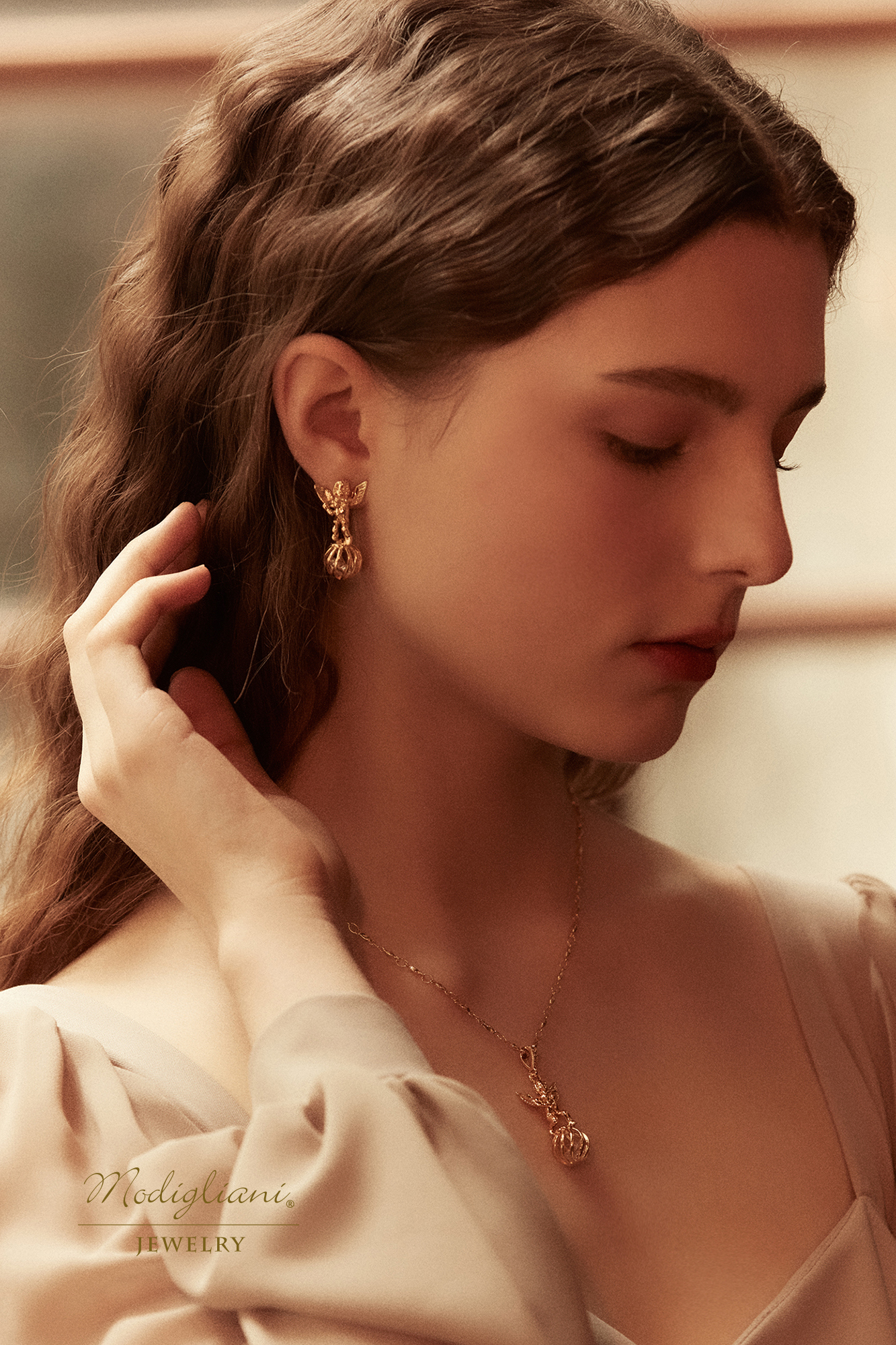 黃銅飾品,黃銅,天使,氣質,耳環,18K金,鋯石,可愛