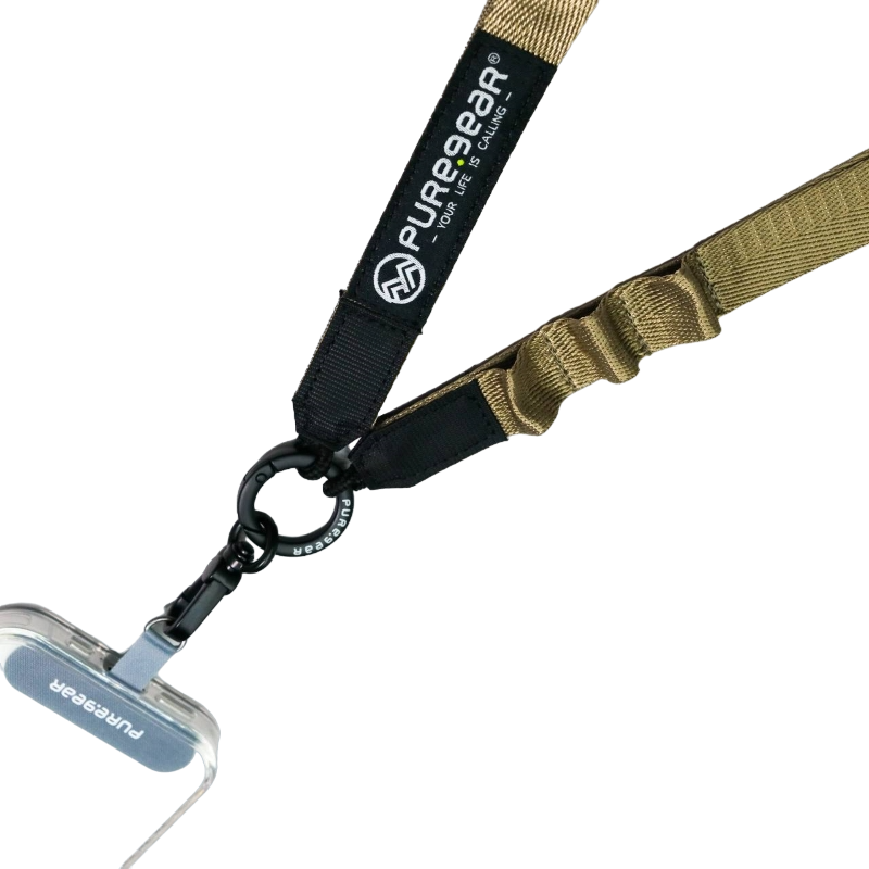 機能快扣掛繩背帶 / (卡其)