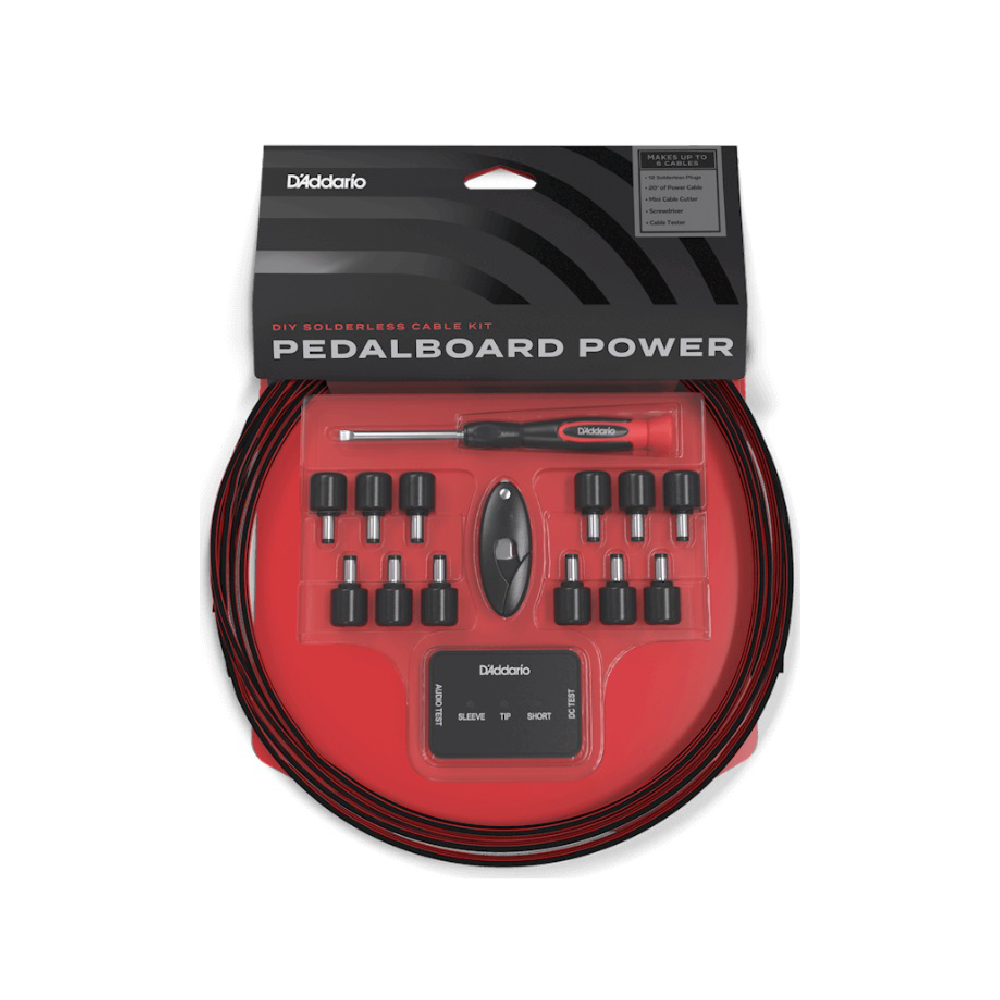 D'Addario D'Addario / PW-PWRKIT-20 免焊接組裝套件組(附6.1m導線) 第 2 張圖片｜三峽配件 / 週邊