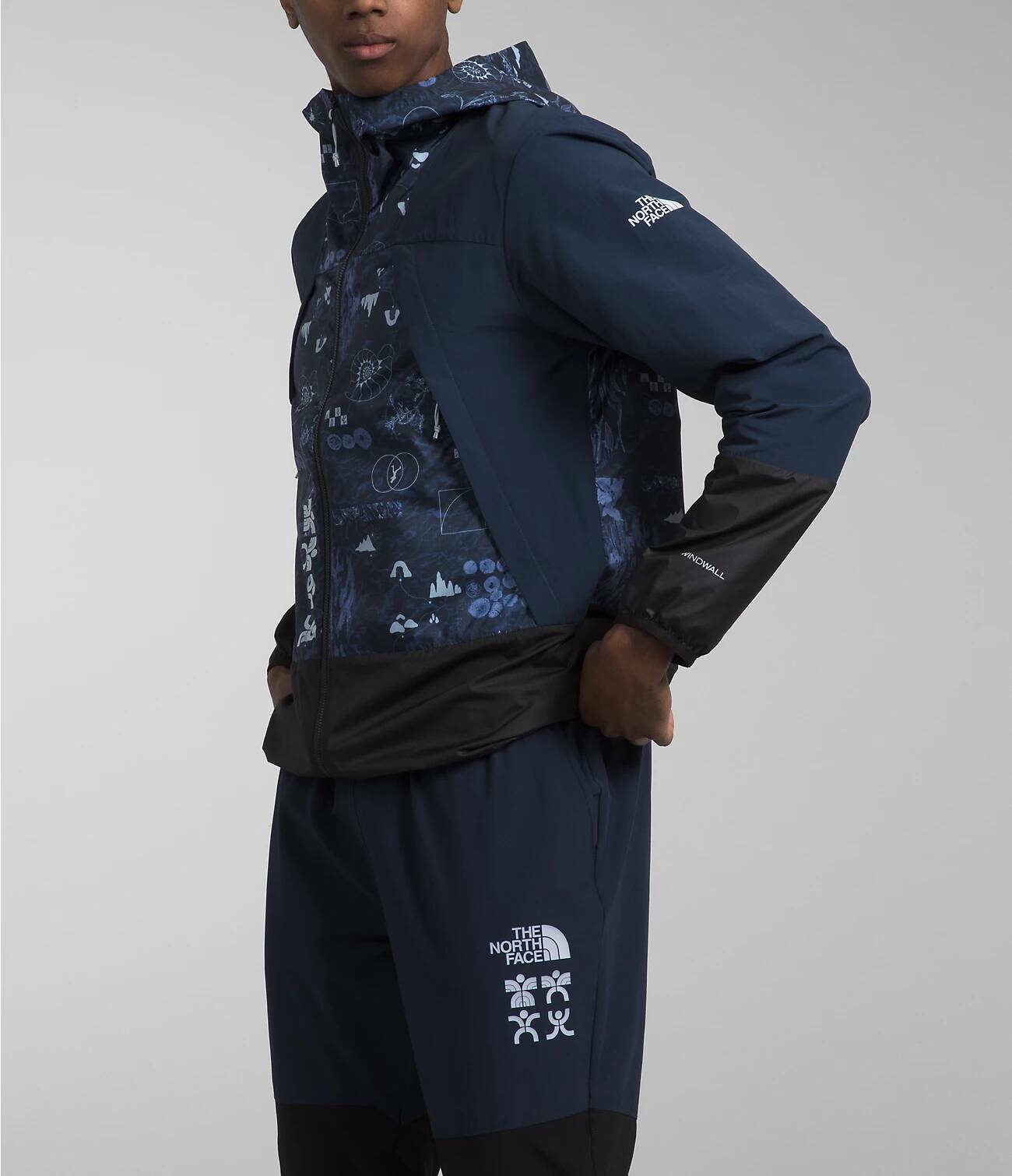 North face train clearance n logo jacket