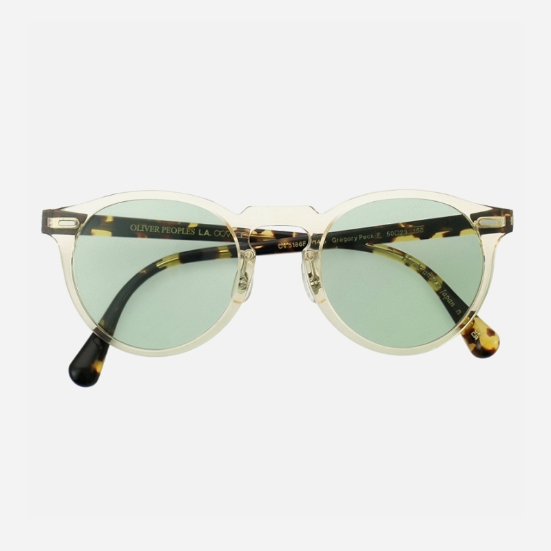 Oliver Peoples GREGORY PECK-F潮流明星款文藝復古圓框墨鏡OV5186F