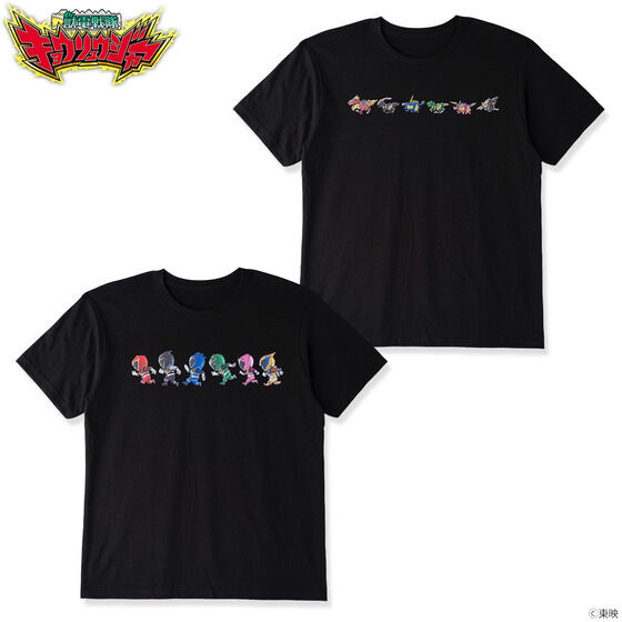 Pbandai 預訂2024/6月 獣電戦隊キョウリュウジャー　走るデフォルメシリーズ　Tシャツ（全2種）