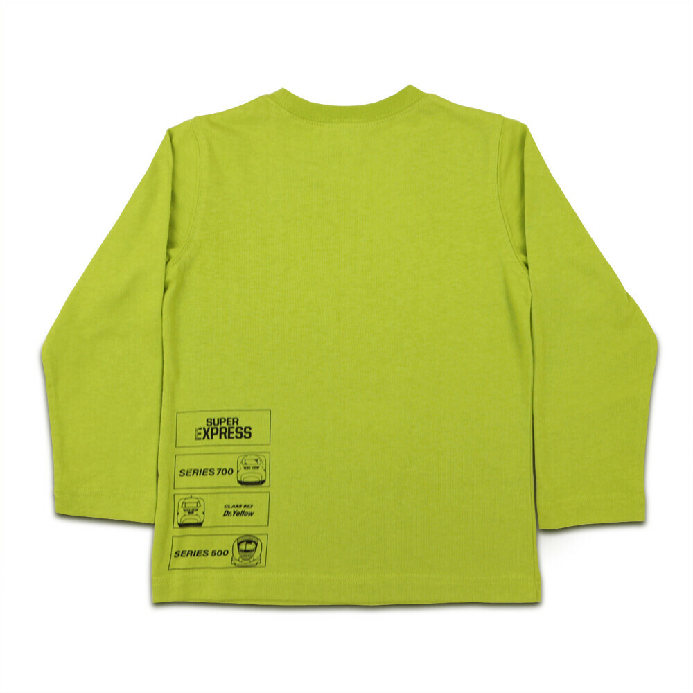 Sn’t Kids - 新幹線 - 兒童純棉長袖T裇 (100-130碼) - 綠色