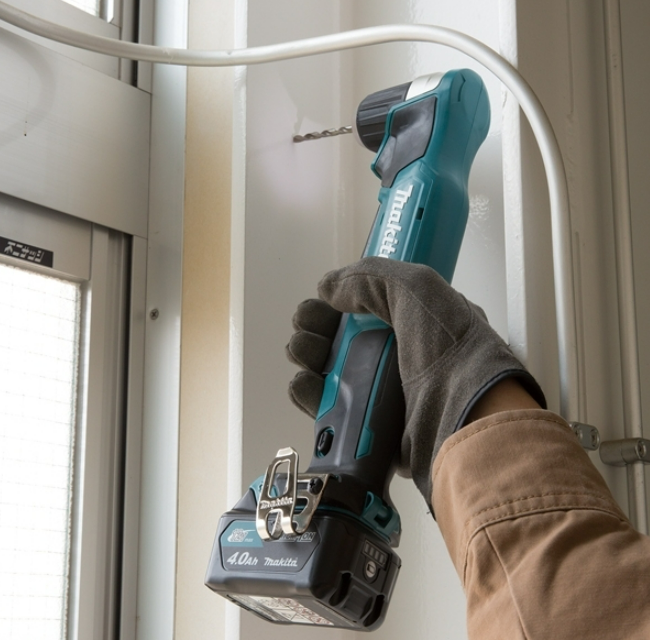 "MAKITA"牧田牌 充電式角向電鑽 10mm(無匙版)(鋰12V)(2.0Ah)