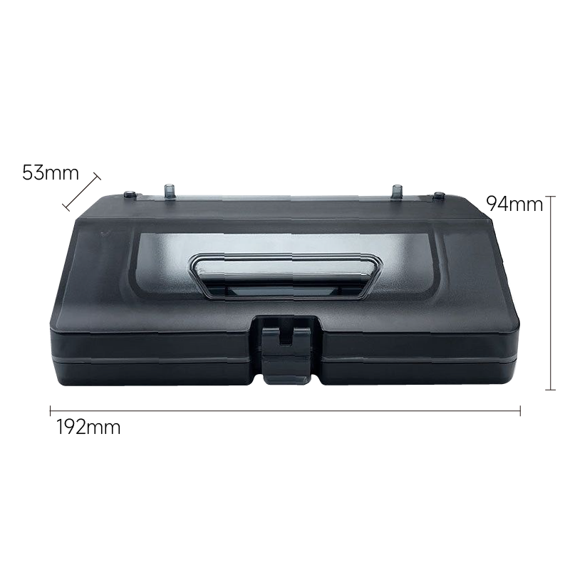 【二合一水箱/副廠】STYTJ02YM標示著長寬等尺寸平放在白色的背景上