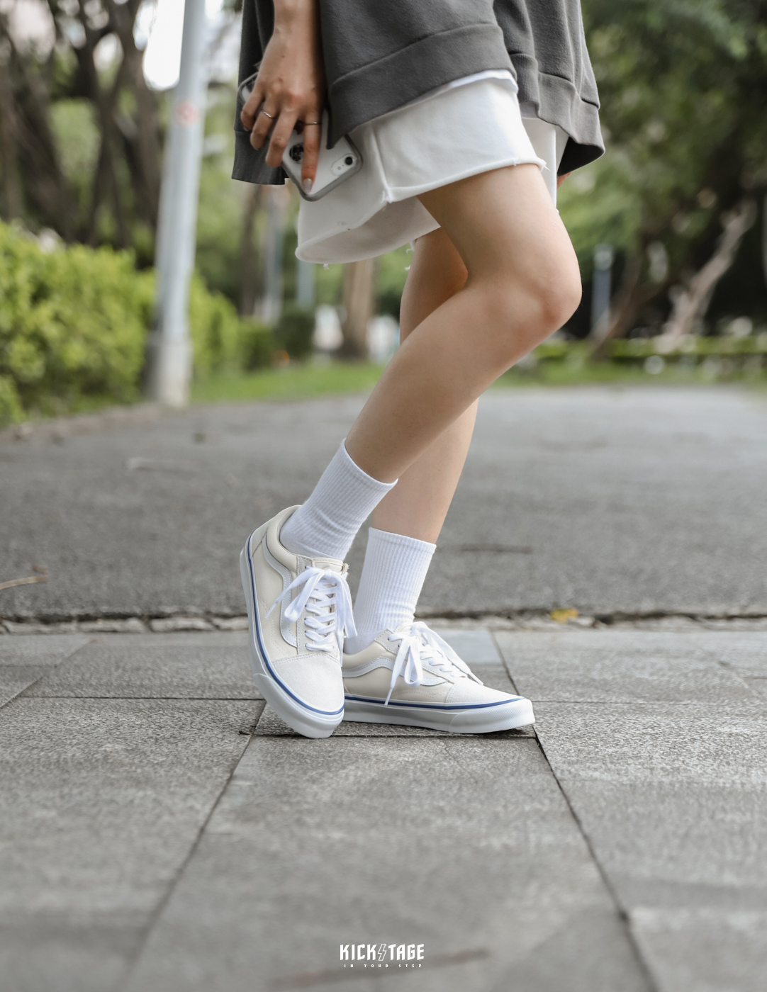 <特價商品，不退換>VANS OG OLD SKOOL VAULT 米白色 經典款 基本款 板鞋【VN0A4P3X638】