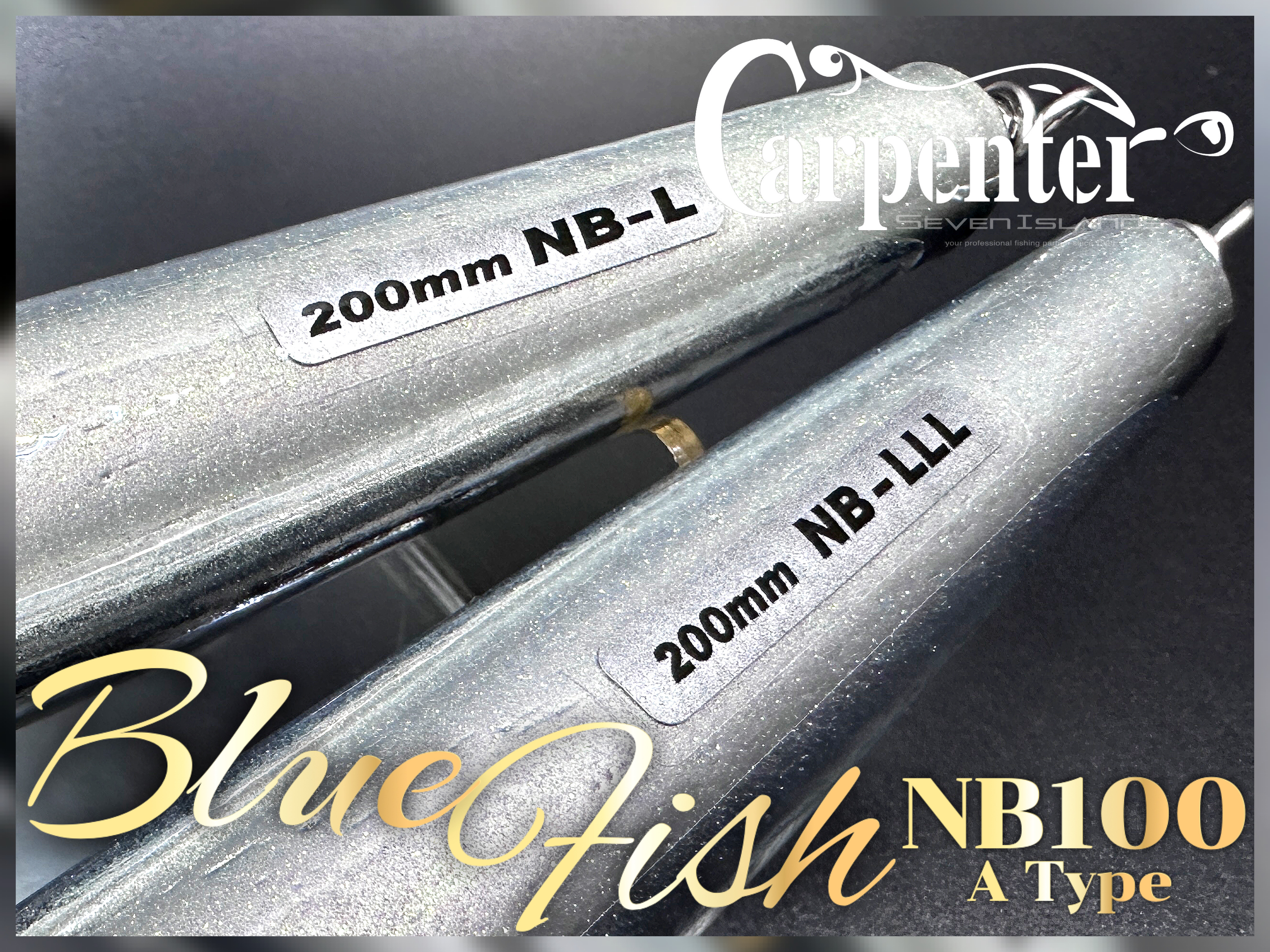 Carpenter Blue Fish BF100-200 Topwater Stickbait Lures 95g