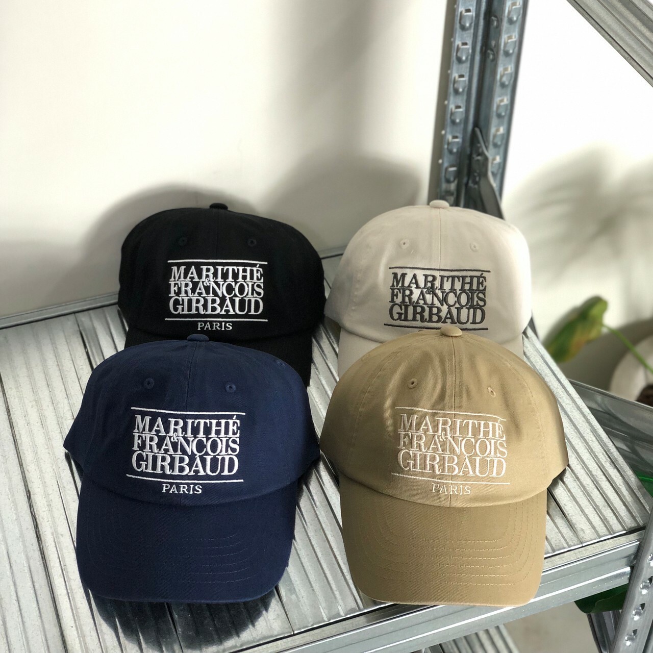 Marithe Francois Girbaud 經典logo刺繡老帽 1MG23CHG101NVYOS