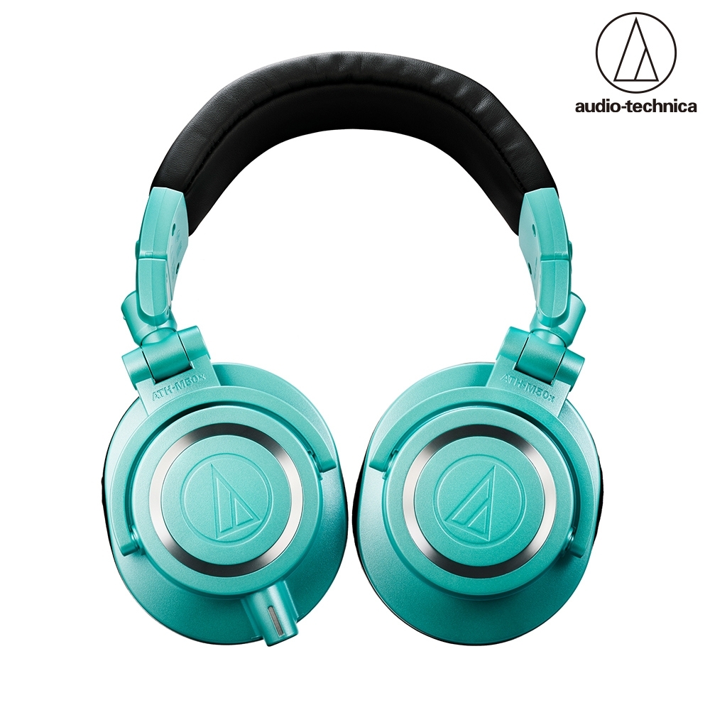 鐵三角 ATH-M50x 冰藍 初音藍  2023限量版 公司貨 【宛伶樂器】