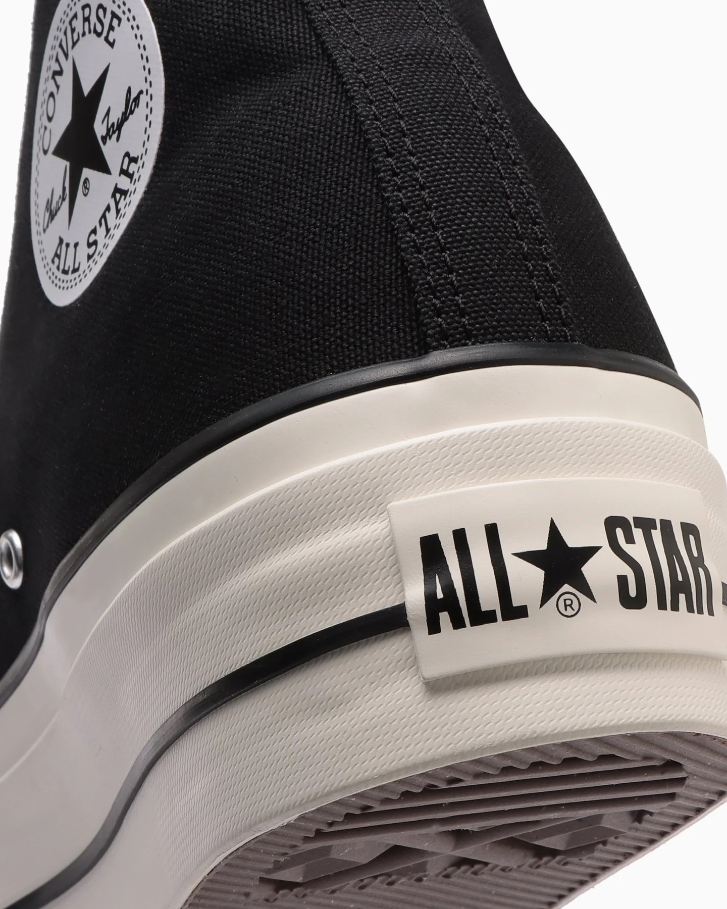 31309411 CONVERSE ALL STAR Ⓡ LIFTED HI 黑厚底帆布高筒