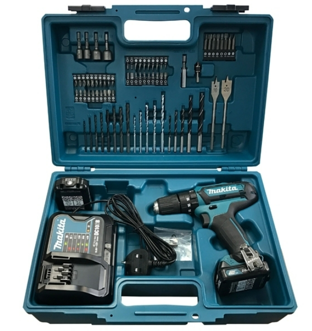 "MAKITA"牧田牌 充電式衝擊起子電鑽(連鑽咀)(鋰12V)