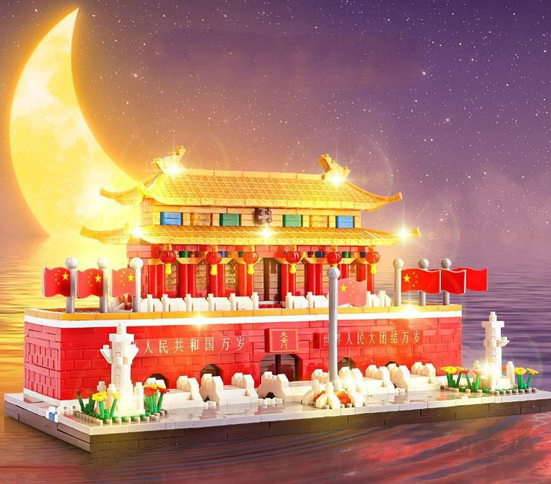 現貨區 中華文化中國建築積木 CH5893