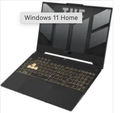 ASUS TUF Gaming F15 15.6吋 (2023) (144Hz, i7-13700H, 16+512GB SSD, RTX4050) FX507VU4-LP122W