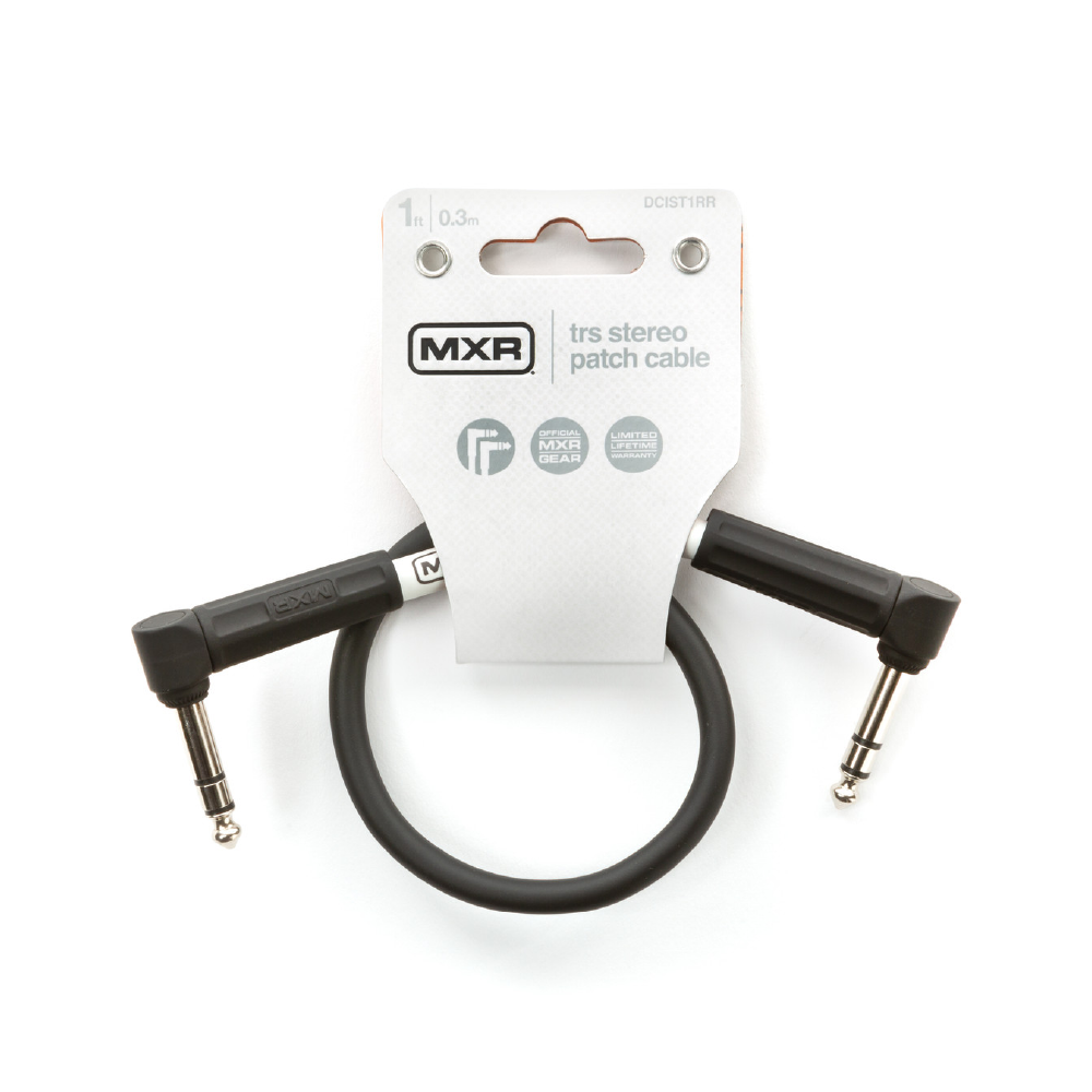 Dunlop Dunlop / MXR DCIST01RR TS(6.3)xTS(6.3) 訊號線(雙L頭)(30cm) — 三峽配件 / 週邊｜YA! 玩音樂