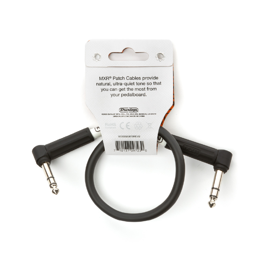 Dunlop Dunlop / MXR DCIST01RR TS(6.3)xTS(6.3) 訊號線(雙L頭)(30cm) 第 2 張圖片｜三峽配件 / 週邊